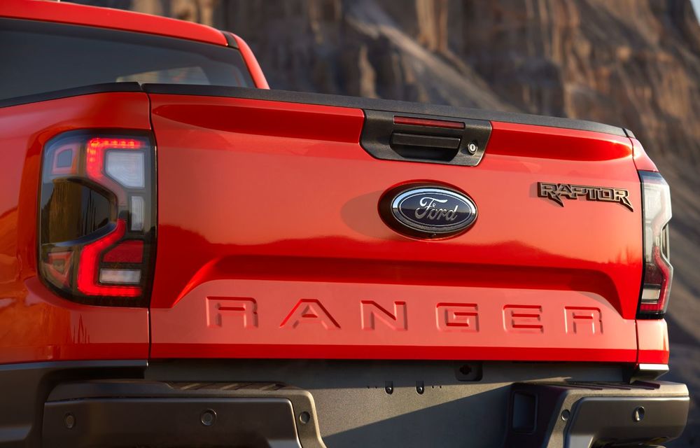 Noua generație Ford Ranger Raptor: V6 twin-turbo, pe benzină, 288 CP și diferențiale blocabile - Poza 26
