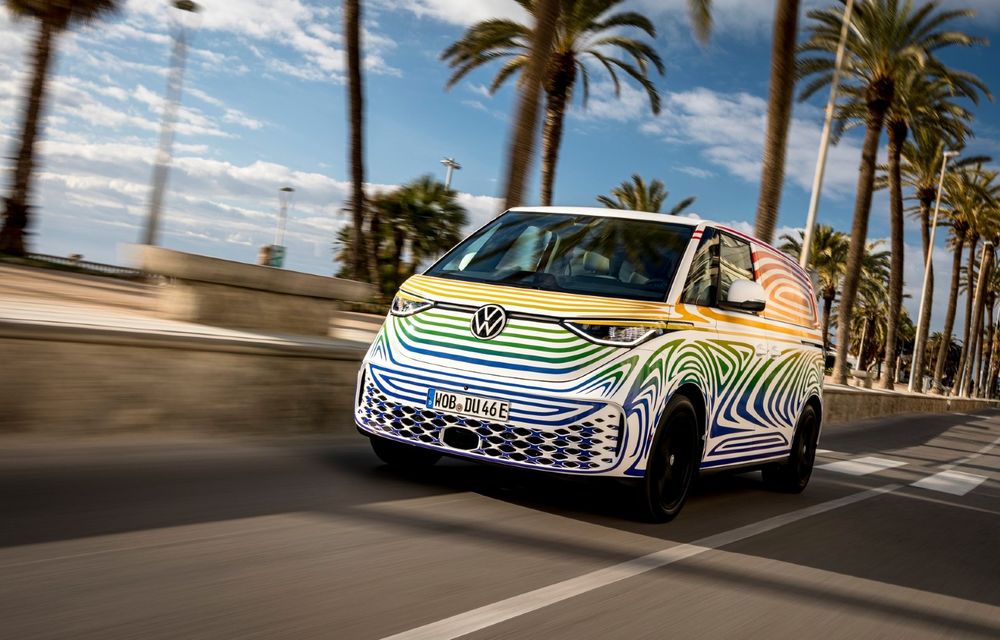 Imagini noi cu Volkswagen ID. Buzz. Va avea 201 cai putere și propulsie spate - Poza 22