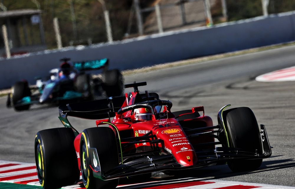 Formula 1: Charles Leclerc, cel mai rapid în dimineața primei zile de teste din presezon - Poza 1