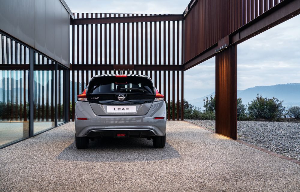 Nissan prezintă noul Leaf facelift: autonomie de 385 de kilometri și compatibilitate cu Amazon Alexa - Poza 13