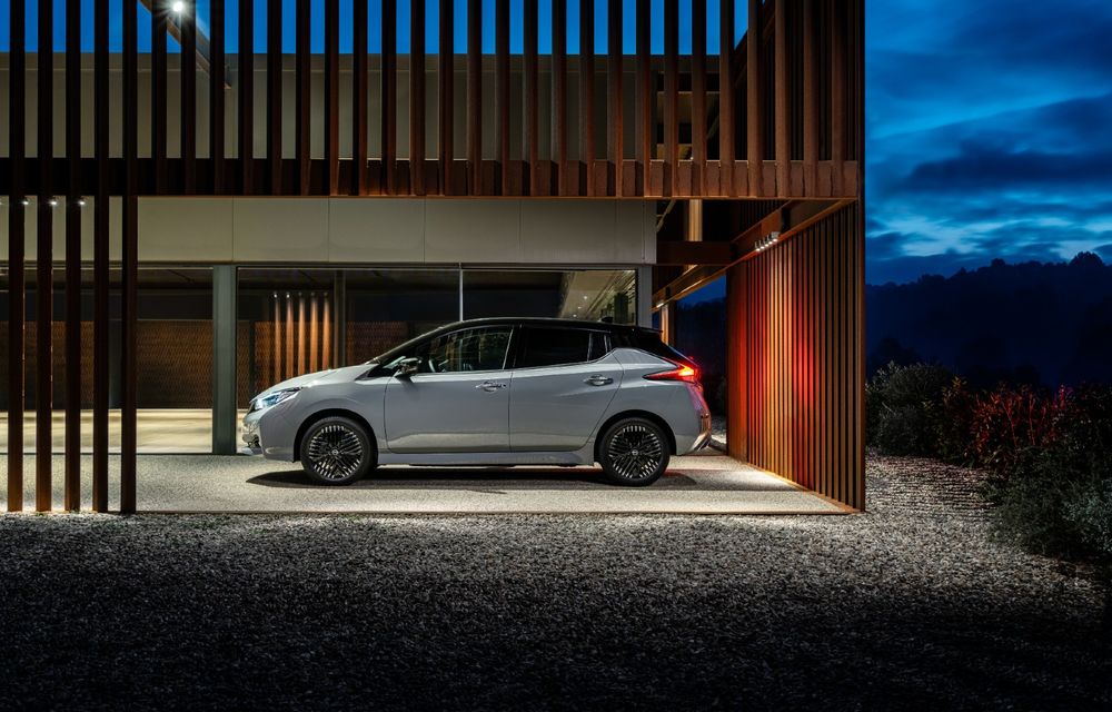 Nissan prezintă noul Leaf facelift: autonomie de 385 de kilometri și compatibilitate cu Amazon Alexa - Poza 15