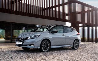 Nissan prezintă noul Leaf facelift: autonomie de 385 de kilometri și compatibilitate cu Amazon Alexa