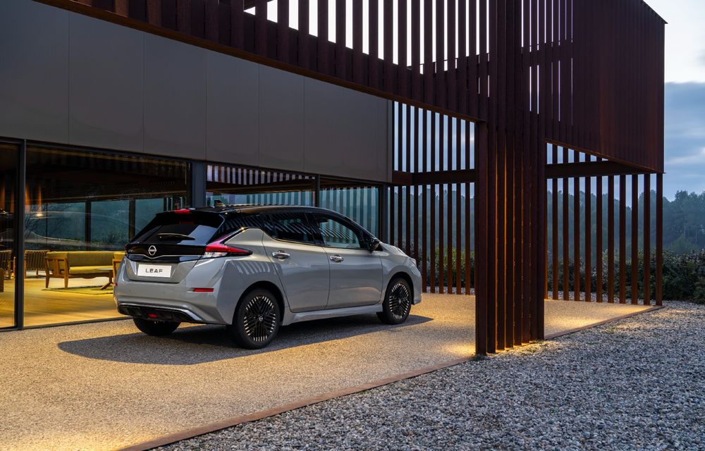 Nissan prezintă noul Leaf facelift: autonomie de 385 de kilometri și compatibilitate cu Amazon Alexa - Poza 23
