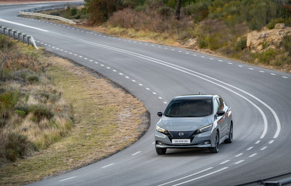 Nissan prezintă noul Leaf facelift: autonomie de 385 de kilometri și compatibilitate cu Amazon Alexa - Poza 29