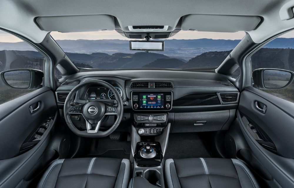 Nissan prezintă noul Leaf facelift: autonomie de 385 de kilometri și compatibilitate cu Amazon Alexa - Poza 40