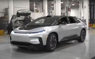 Faraday Future dezvăluie un SUV electric de 1000 de cai putere și autonomie de 600 de kilometri