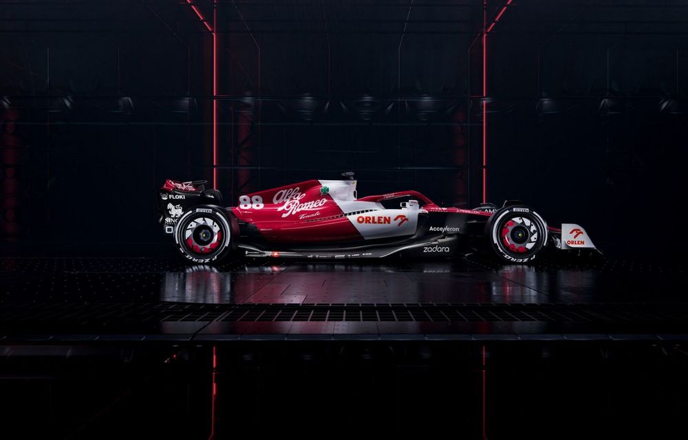Grilă completă în Formula 1: Alfa Romeo prezintă monopostul de specificație 2022 - Poza 7