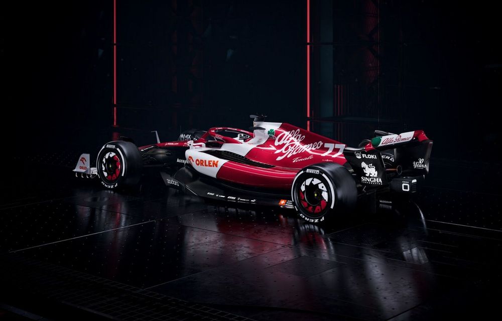 Grilă completă în Formula 1: Alfa Romeo prezintă monopostul de specificație 2022 - Poza 5