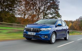 Dacia Sandero, pe primul loc la vânzări, în Europa, în ianuarie