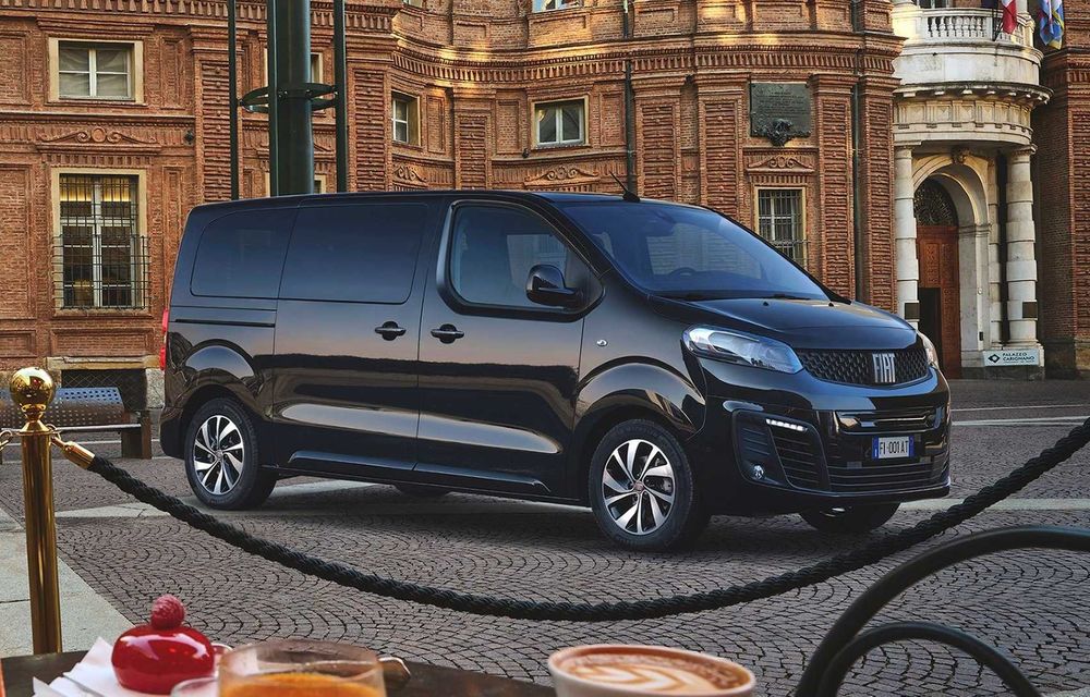 Fiat prezintă noul model electric e-Ulysse. Autonomie de 330 de kilometri și 8 locuri - Poza 3