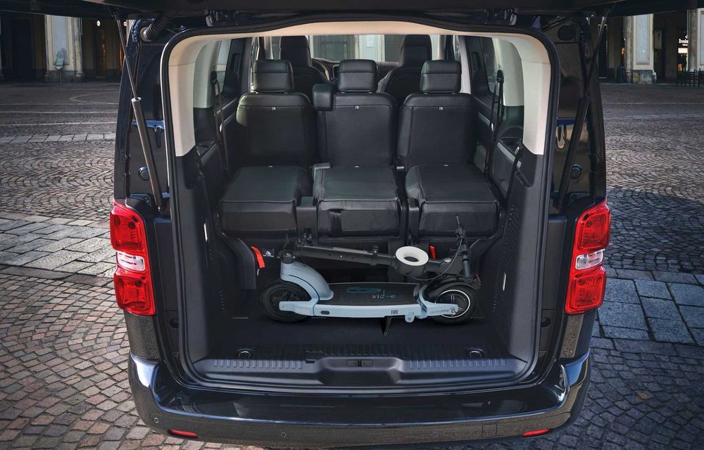 Fiat prezintă noul model electric e-Ulysse. Autonomie de 330 de kilometri și 8 locuri - Poza 4