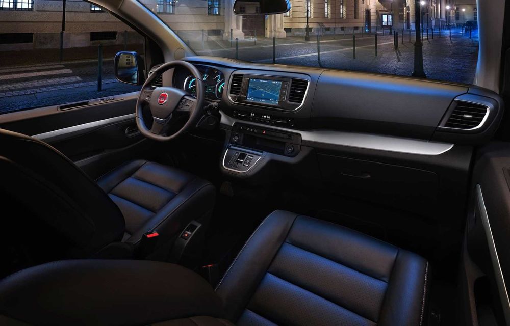 Fiat prezintă noul model electric e-Ulysse. Autonomie de 330 de kilometri și 8 locuri - Poza 16