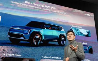 Kia: Gamă de 14 modele cu zero emisii până în 2027. SUV-ul EV9 debutează anul viitor