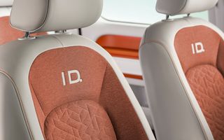 Imagini noi cu interiorul lui Volkswagen ID. Buzz. Materiale ecologice și elemente de la clasicul T1
