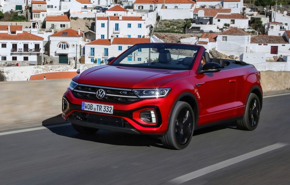 Prețuri Volkswagen T-Roc Cabriolet facelift în România: start de la 33.000 de euro - Poza 1