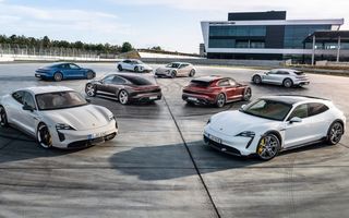 Porsche: Producția electricului Taycan, suspendată din cauza lipsei de componente