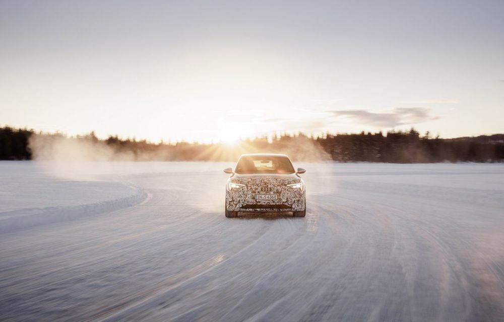 OFICIAL: Imagini cu viitorul Audi e-tron Sportback facelift în timpul testelor de iarnă - Poza 18