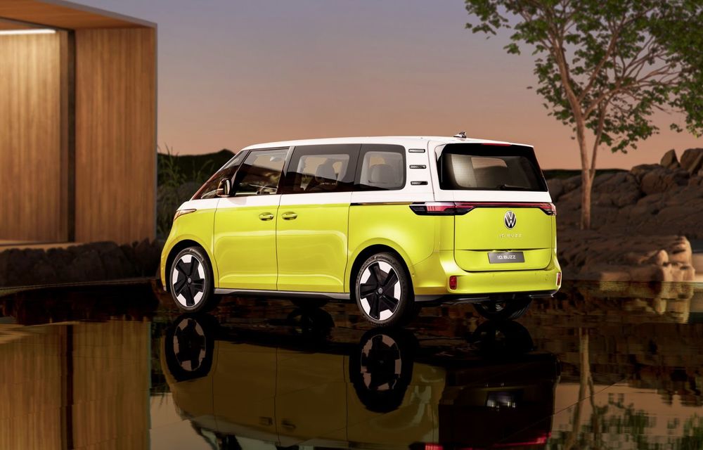 Electricul Volkswagen ID.Buzz debutează cu 204 CP, interior &quot;vegan&quot; și variantă Cargo - Poza 10