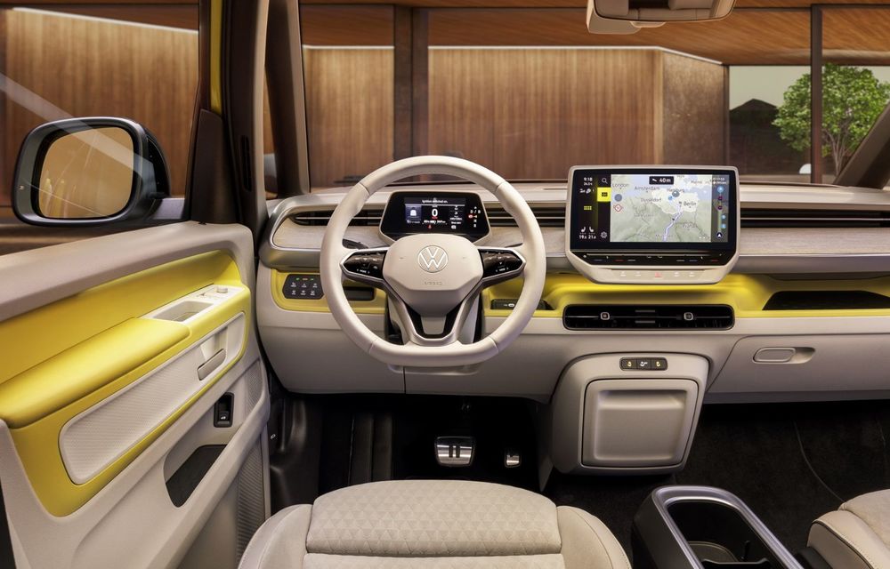 Electricul Volkswagen ID.Buzz debutează cu 204 CP, interior &quot;vegan&quot; și variantă Cargo - Poza 14