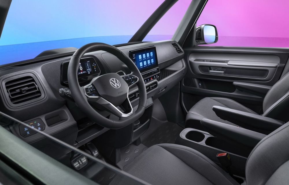 Electricul Volkswagen ID.Buzz debutează cu 204 CP, interior &quot;vegan&quot; și variantă Cargo - Poza 22