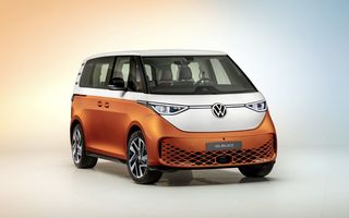 Electricul Volkswagen ID.Buzz debutează cu 204 CP, interior "vegan" și variantă Cargo
