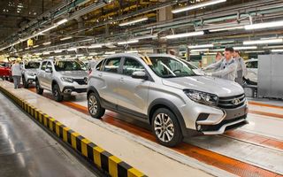 Lada oprește temporar producția de mașini, ca urmare a sancțiunilor impuse Rusiei