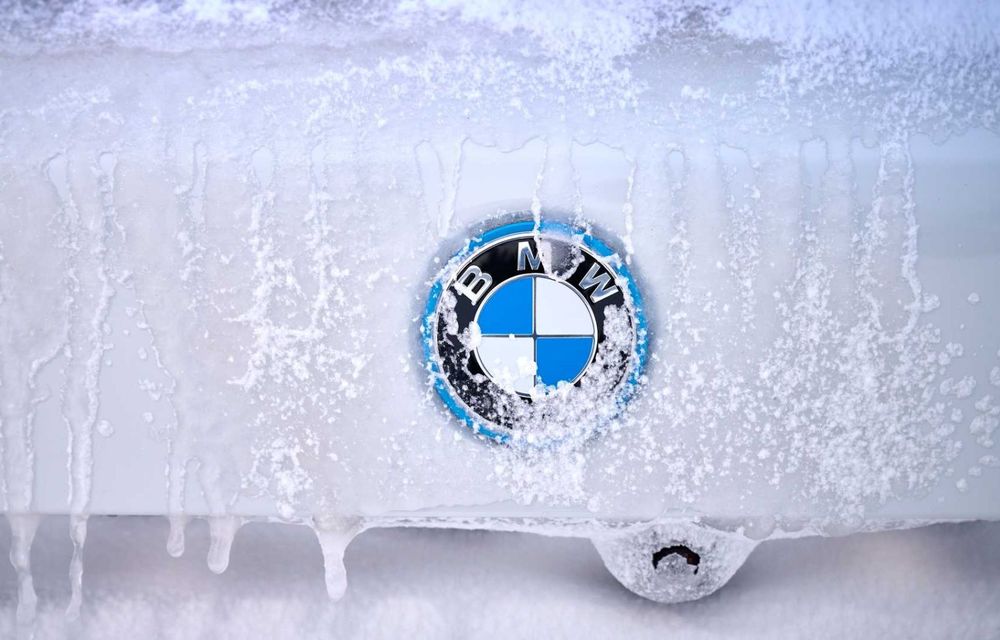 Imagini cu BMW iX5 Hydrogen în timpul testelor de iarnă: 374 CP, iar plinul de hidrogen se face în 3 - 4 minute - Poza 18