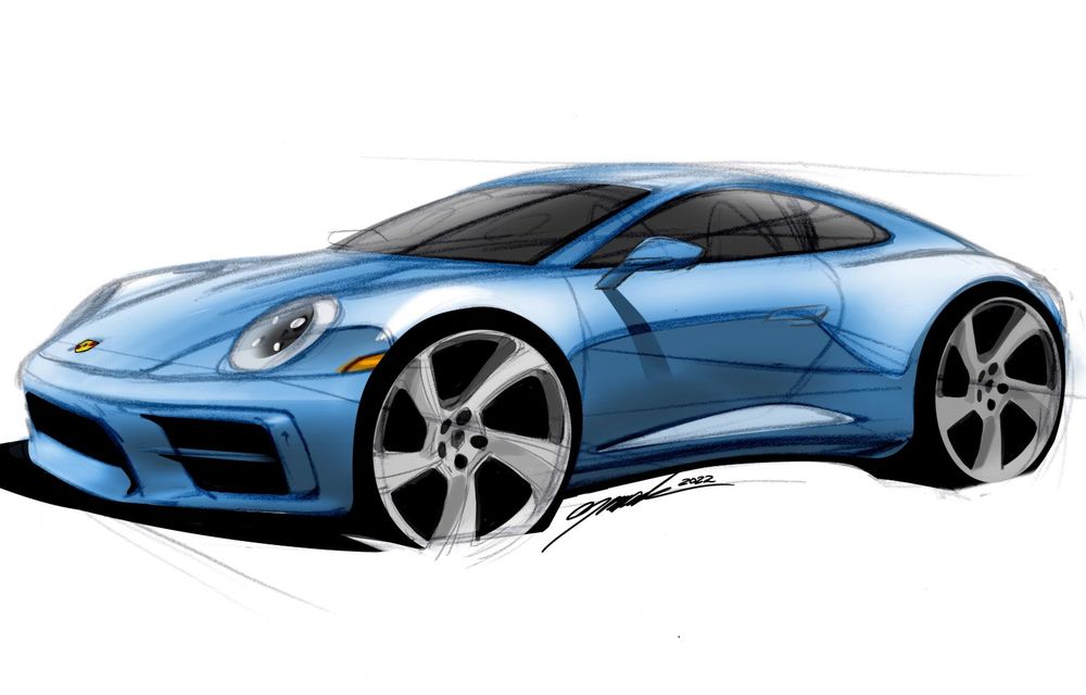 Parteneriat Porsche - Pixar pentru un 911 inspirat de Sally din filmul &quot;Cars&quot; - Poza 1