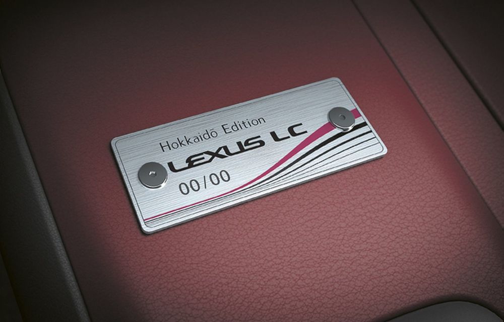 Noul Lexus LC Hokkaido Edition, special pentru clienții din Europa. Producție limitată la 80 de exemplare - Poza 7