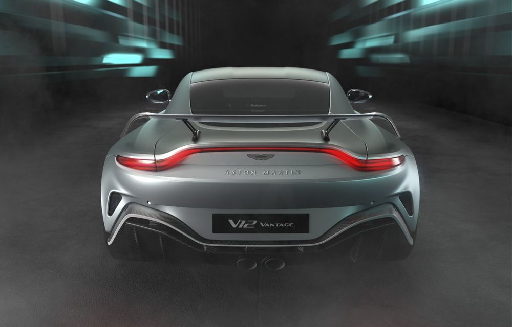 Aston Martin prezintă noul Vantage V12: 700 CP și producție limitată la 333 de exemplare - Poza 6