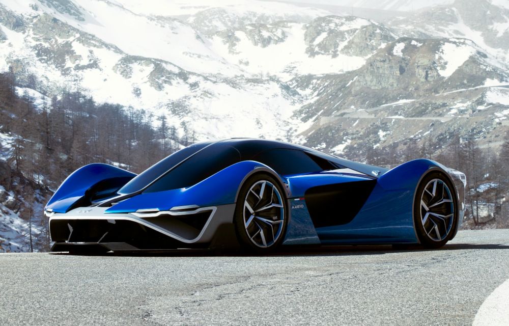 Alpine prezintă conceptul A4810, care anunță o mașină pentru anul 2035. Motor alimentat cu hidrogen - Poza 4