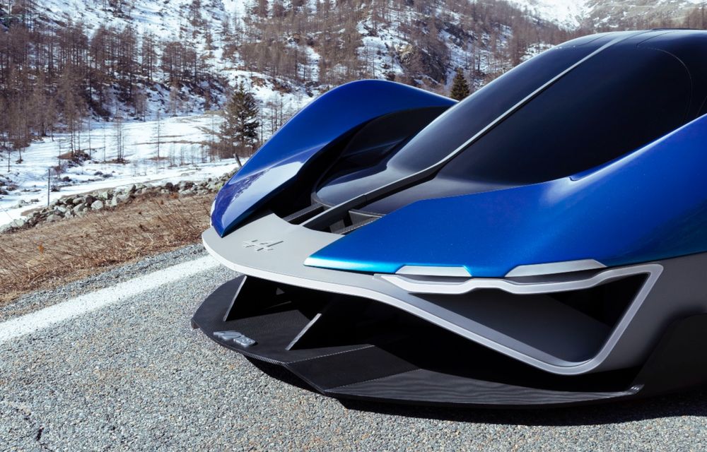 Alpine prezintă conceptul A4810, care anunță o mașină pentru anul 2035. Motor alimentat cu hidrogen - Poza 5