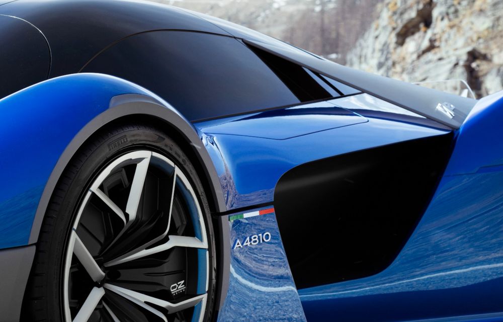 Alpine prezintă conceptul A4810, care anunță o mașină pentru anul 2035. Motor alimentat cu hidrogen - Poza 6