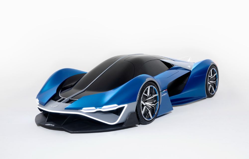 Alpine prezintă conceptul A4810, care anunță o mașină pentru anul 2035. Motor alimentat cu hidrogen - Poza 11