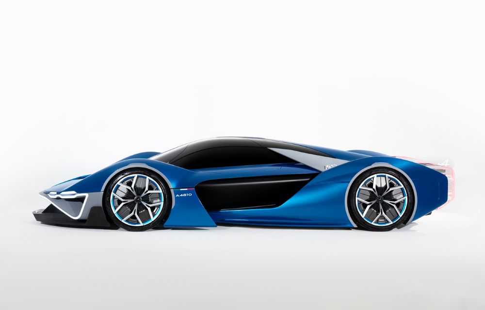 Alpine prezintă conceptul A4810, care anunță o mașină pentru anul 2035. Motor alimentat cu hidrogen - Poza 12