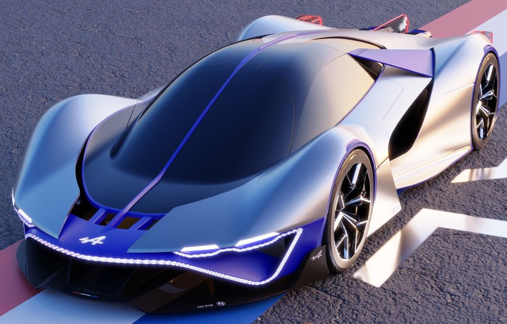 Alpine prezintă conceptul A4810, care anunță o mașină pentru anul 2035. Motor alimentat cu hidrogen - Poza 16