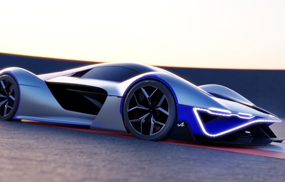 Alpine prezintă conceptul A4810, care anunță o mașină pentru anul 2035. Motor alimentat cu hidrogen - Poza 18