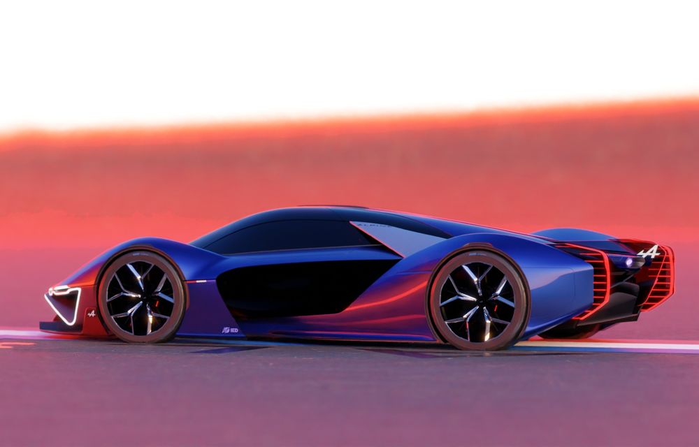 Alpine prezintă conceptul A4810, care anunță o mașină pentru anul 2035. Motor alimentat cu hidrogen - Poza 20