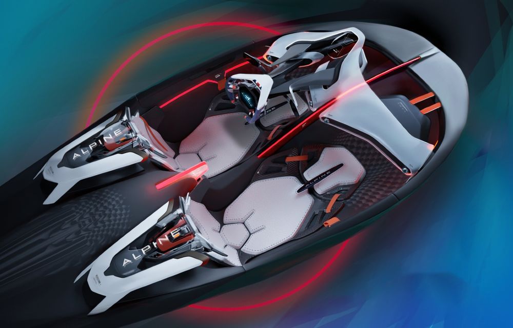 Alpine prezintă conceptul A4810, care anunță o mașină pentru anul 2035. Motor alimentat cu hidrogen - Poza 22