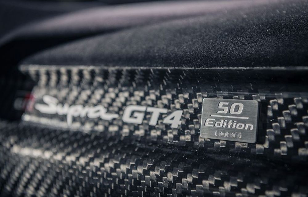 Noul Toyota GR Supra GT4 50 Edition: o mașină pentru circuit și producție limitată la doar 6 exemplare - Poza 4