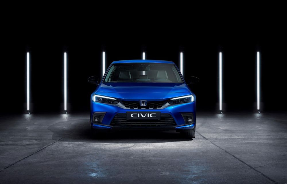 Noua generație Honda Civic e:HEV: interior nou și motor hibrid de 183 de cai - Poza 3