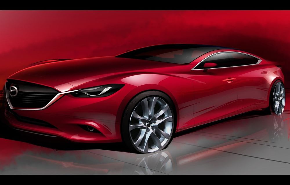 Oficial: Viitoarea generație Mazda 6 nu va avea roți motrice spate - Poza 1