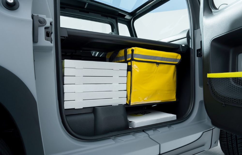 Opel Rocks-e primește o versiune de transport marfă, Rocks-e Kargo. Volum de încărcare de 400 de litri - Poza 10