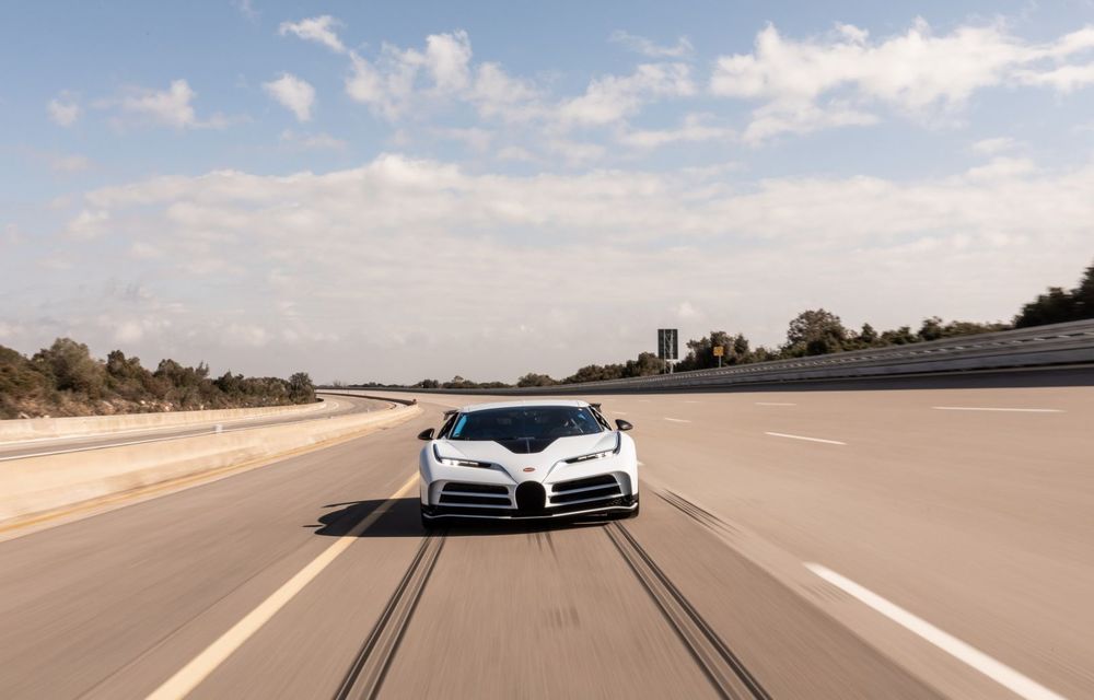Bugatti Centodieci, cu un pas mai aproape de producție. A parcurs peste 50.000 de kilometri în teste - Poza 4