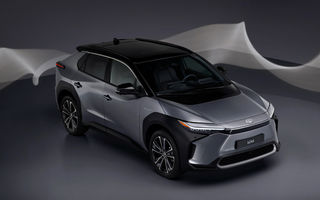 SUV-ul electric Toyota bZ4x va debuta în Europa în această vară