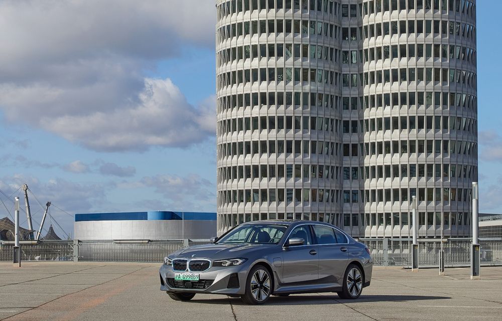 Primul BMW Seria 3 electric, exclusiv pentru piața din China: 285 CP și 526 kilometri autonomie - Poza 1