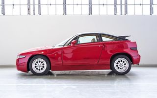 Celebra Alfa Romeo SZ, restaurată complet de divizia FCA Heritage