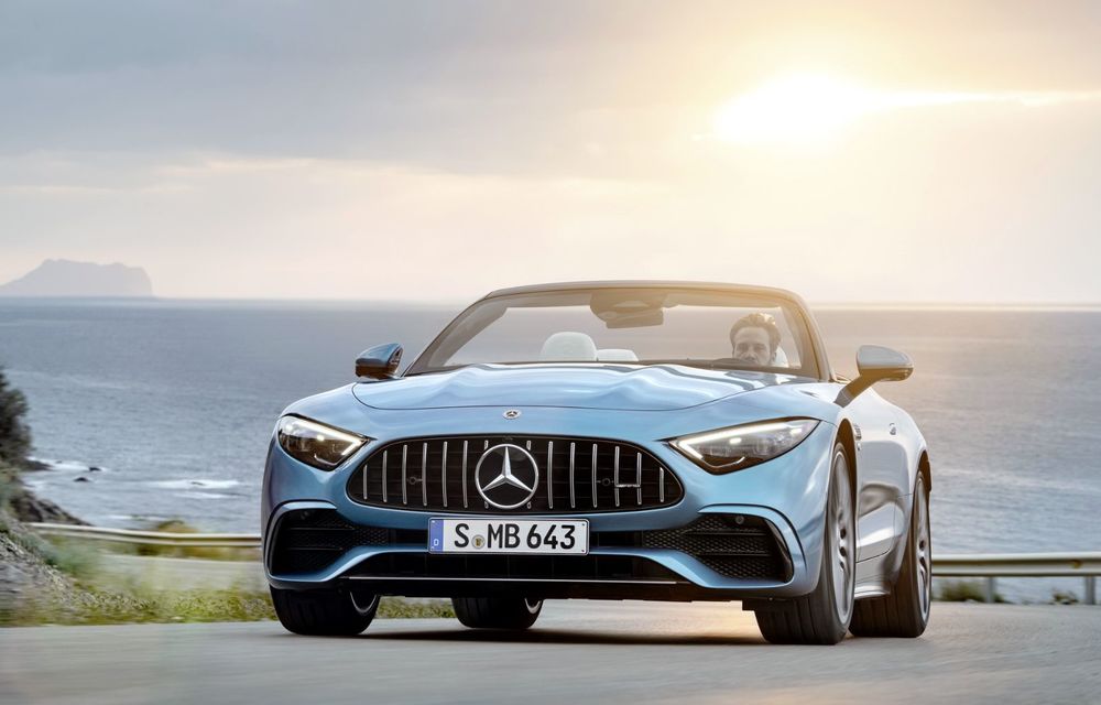 Versiune entry-level pentru noul Mercedes-AMG SL: motor de 2.0 litri și 381 CP - Poza 3
