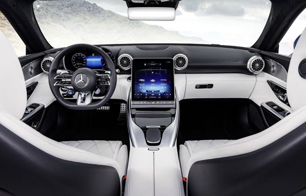 Versiune entry-level pentru noul Mercedes-AMG SL: motor de 2.0 litri și 381 CP - Poza 16