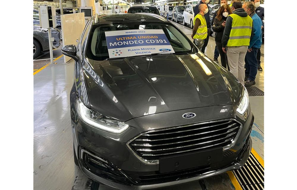 OFICIAL: Producția lui Ford Mondeo a luat sfârșit în Europa - Poza 2